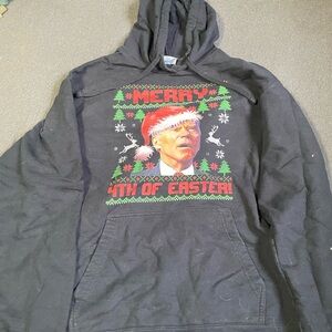 Men’s black “Christmas” sweater
